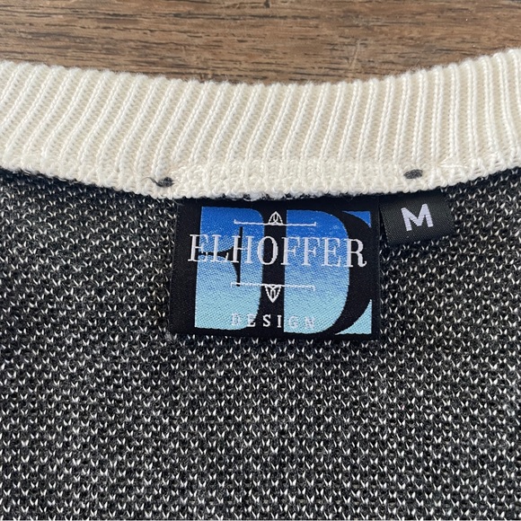 Elhoffer bell sleeve crop goth cardigan M - Picture 4 of 13